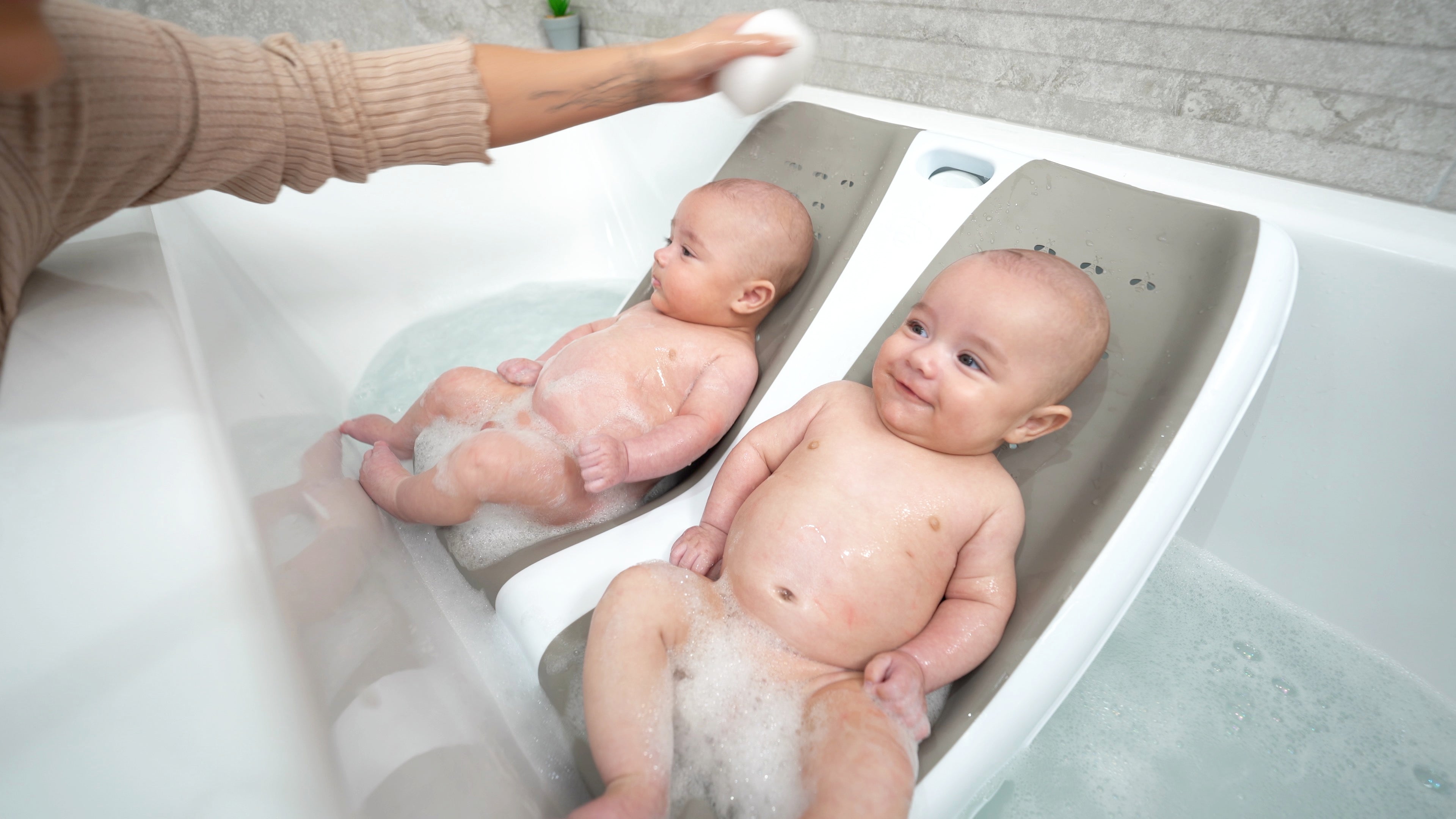 Baby bath essentials