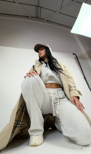 Towelling Tracksuit - Cloud