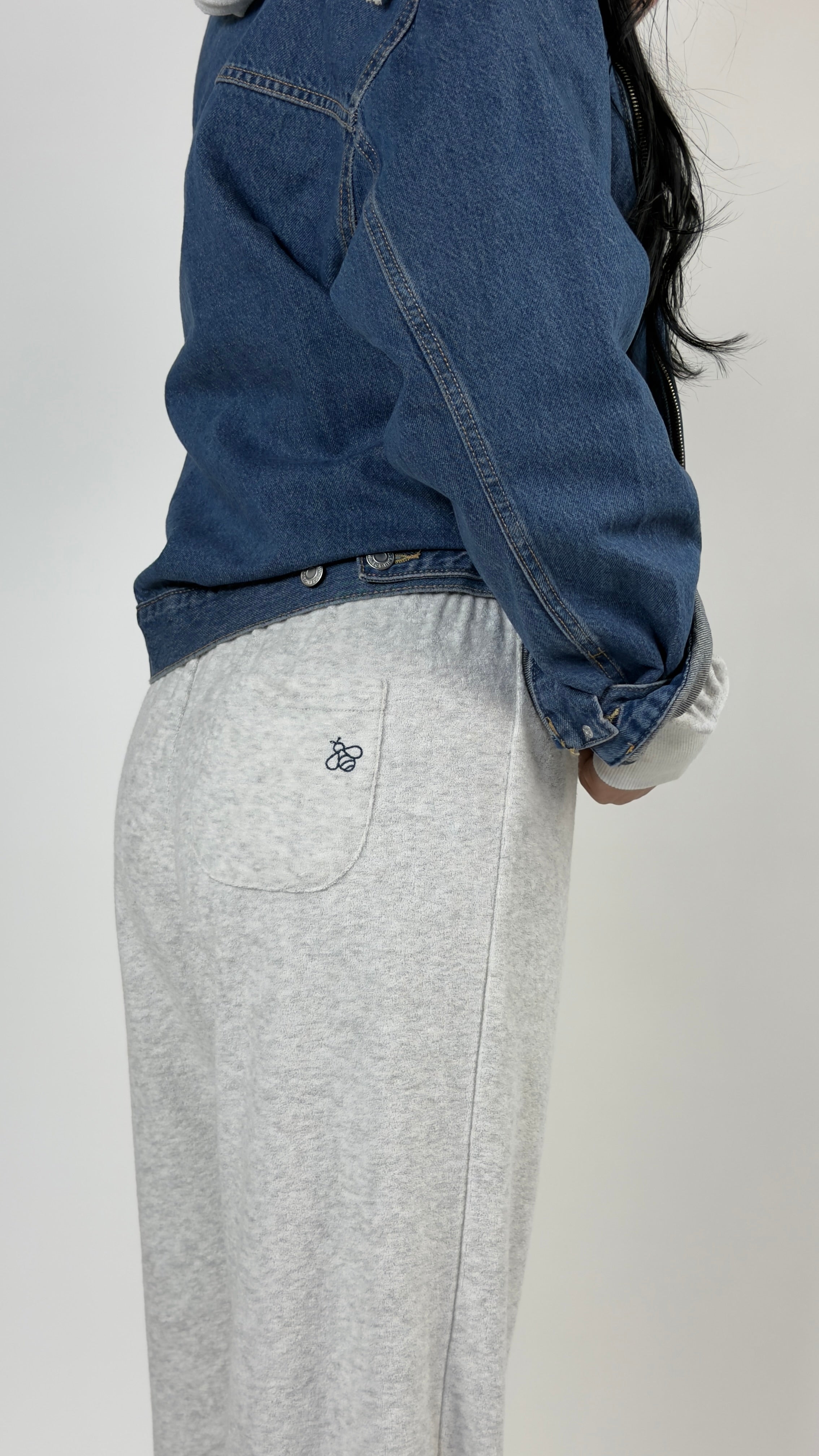 Towelling Tracksuit - Cloud