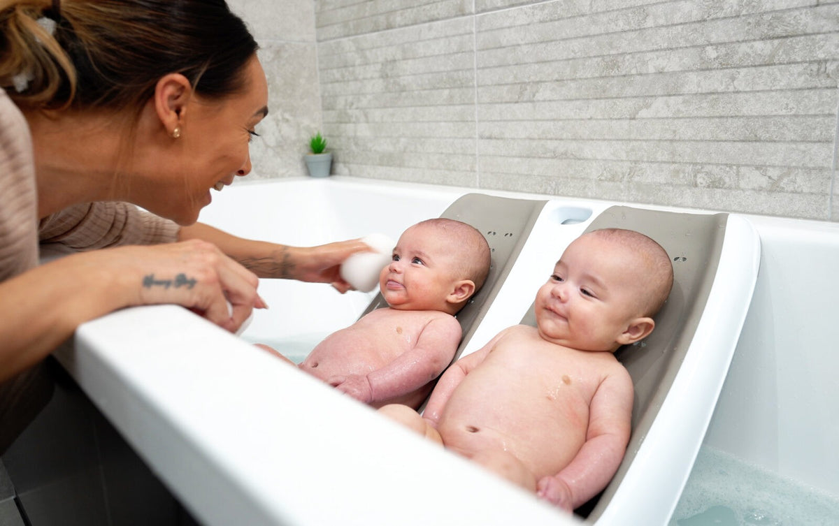Twin Bath Seat Hands Free and StressFree CoBathing Solution