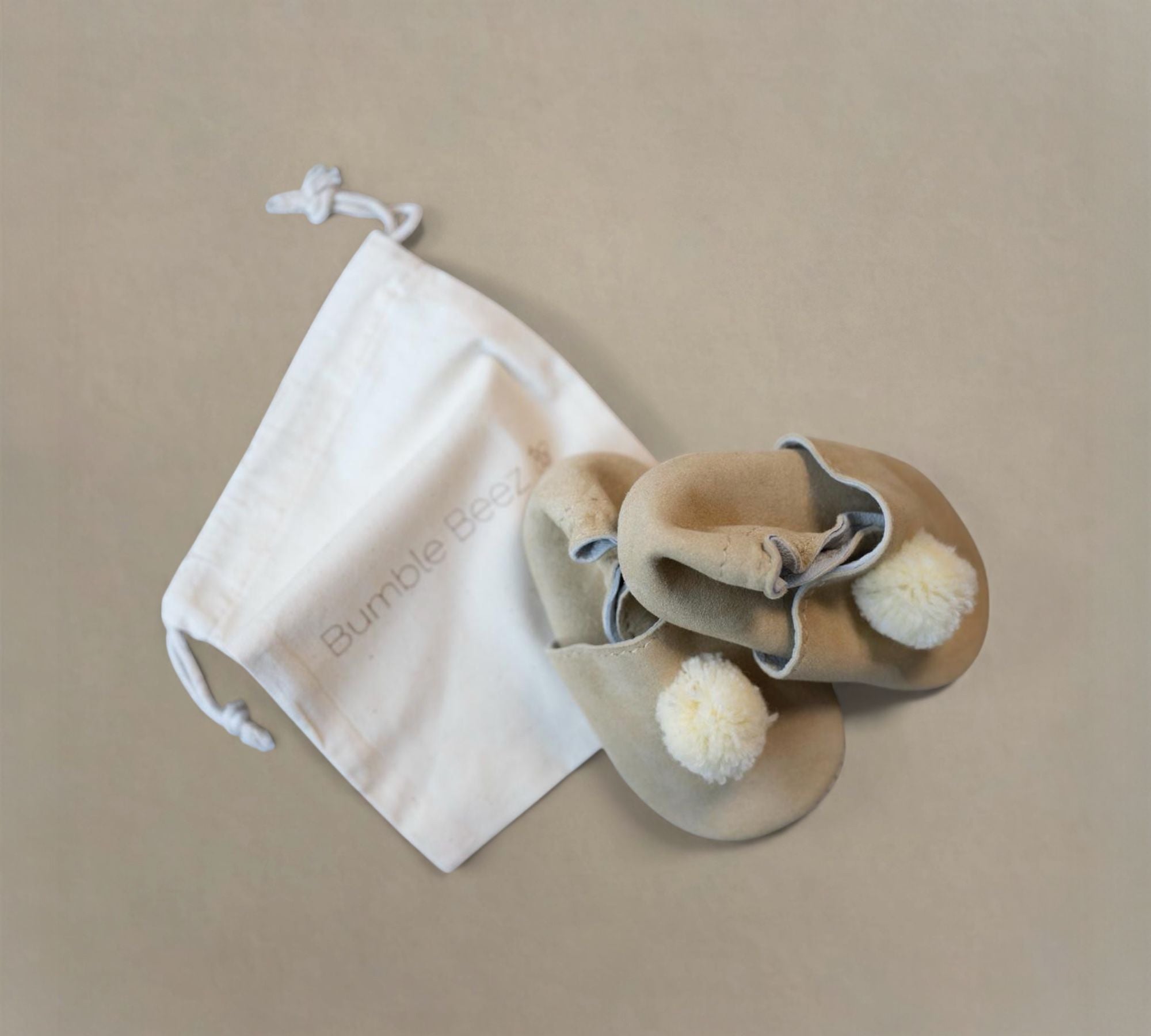 Pom Pom Baby Slippers