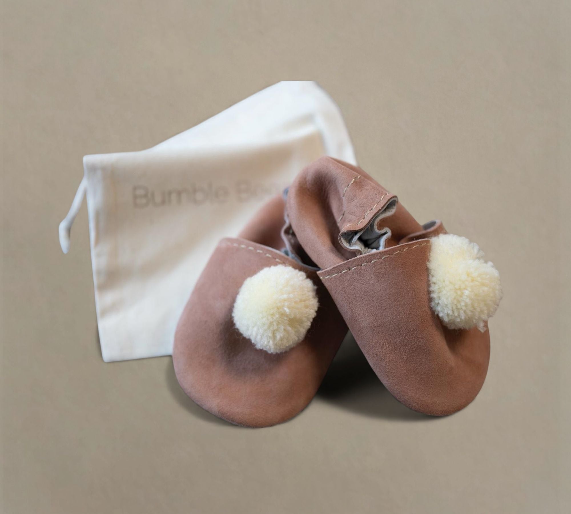 Pom Pom Baby Slippers