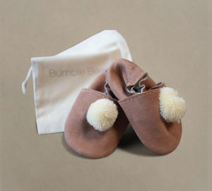 Pom Pom Baby Slippers