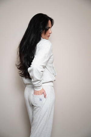 Towelling Tracksuit - Cloud (Preorder)