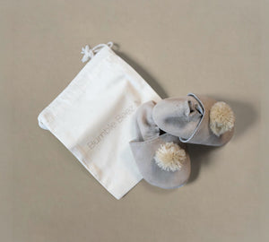 Pom Pom Baby Slippers