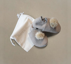 Pom Pom Baby Slippers