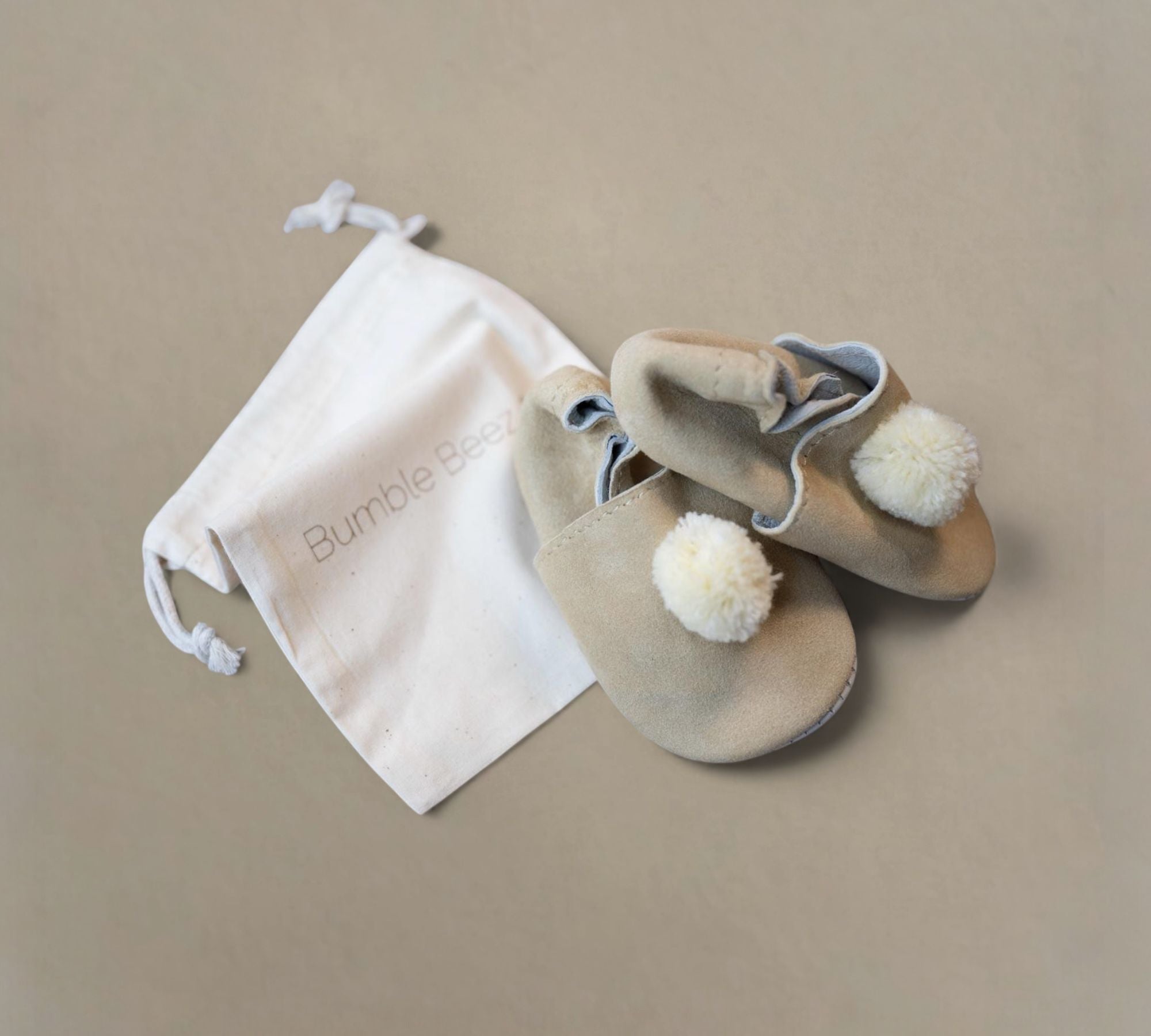 Pom Pom Baby Slippers