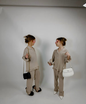 Cinereous Luxe Lounge Set