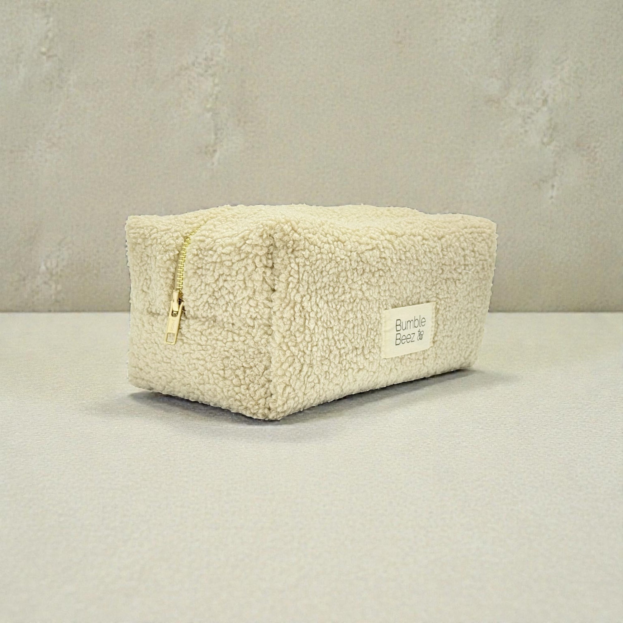 The Boucle Bathroom Bag