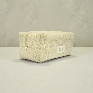 The Boucle Bathroom Bag