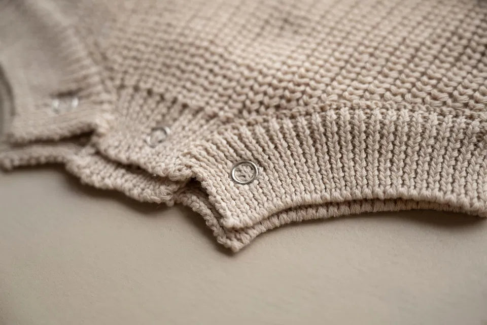 Were Here Twin Knitted Set - Biscuit