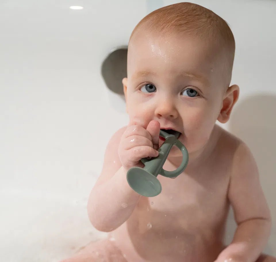 P Teether The Gentle Brush Teether - Baby's First Toothbrush & Teether in Soft ...